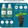 166pcs  Pods Kits Indoor Hydroponics Growing System with Labels Grow Basket