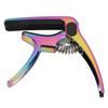 Metal Guitar Capo Tone Adjustment Tool with Pick Holder Stringed Instrument AccessoriesColorful