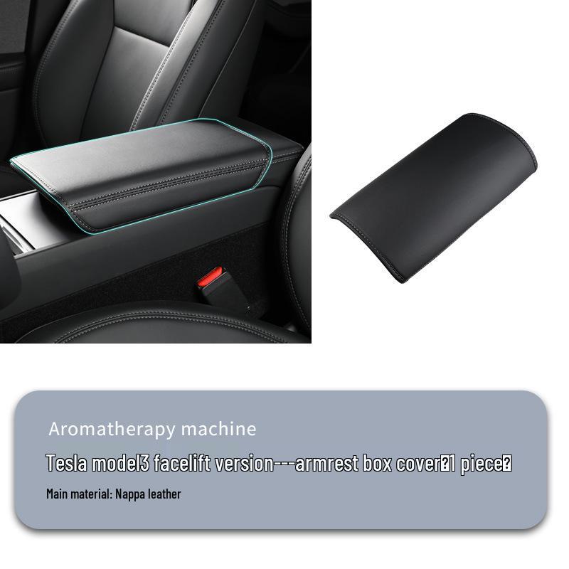 Tesla Model 3/Y Suede Armrest Protective Cover