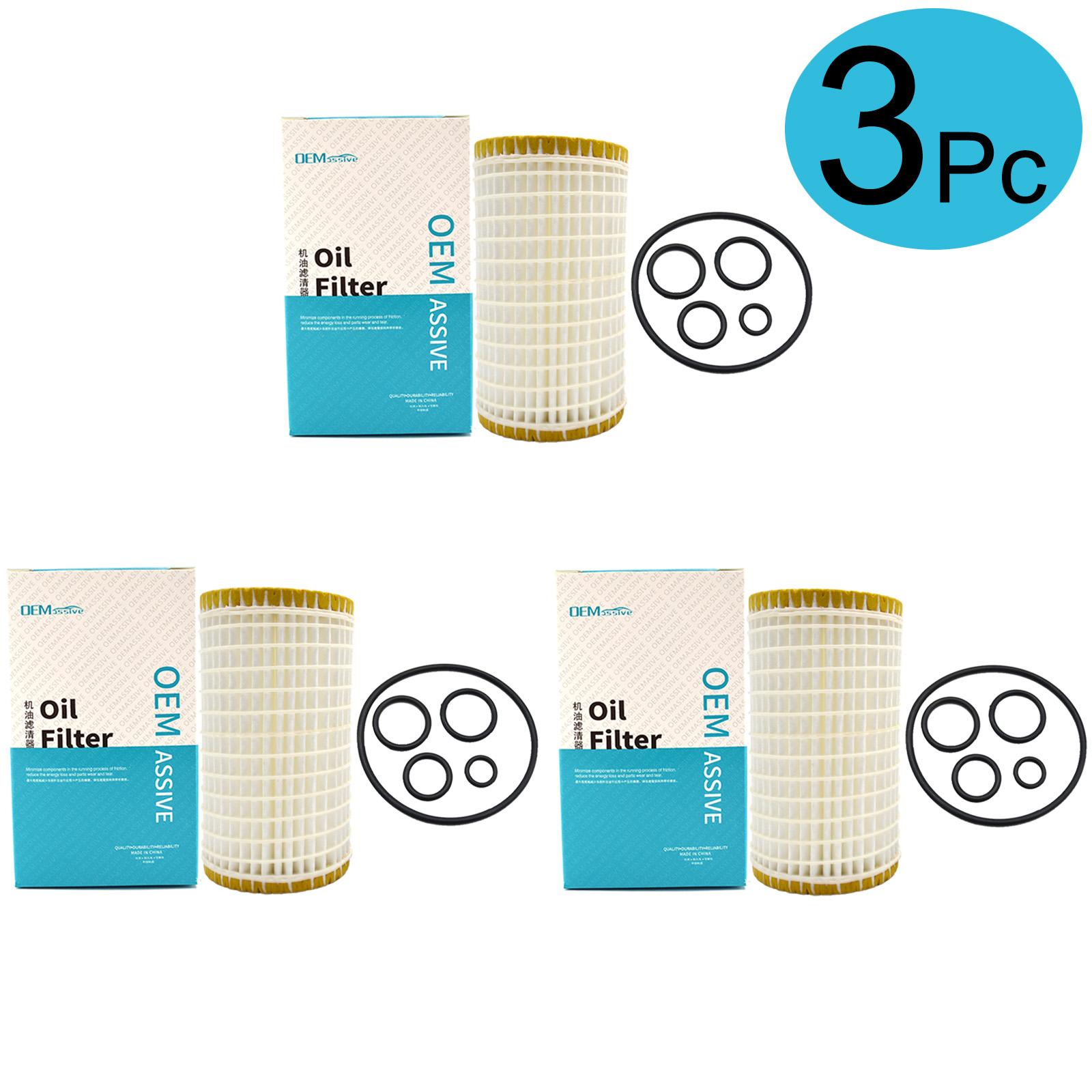 

Oil Filter For Benz S-Class W221 S350/450/500 4-matic M272.965/975/922 M273.924/961 3498CC 466C 5461CC 2005 - 2013 Saloon 3Pc