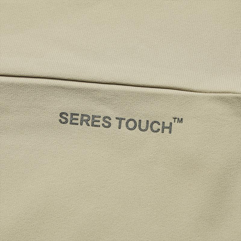 FILA Fitness Simple Sports Training Comfortable Versatile Breathable Knitted Short Sleeve T-Shirt Men tops Squirrel-Khaki A11M621109FBG