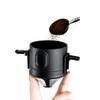 Pour Over Coffee Dripper Stainless Steel Coffee Maker Double-Layer Filter Eco-Friendly Cone Filter Easy to Clean Reusable Coffee