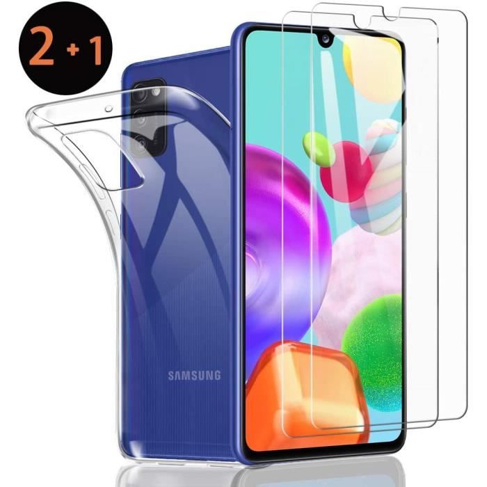 Film de Protection - LittleMonkey - Samsung Galaxy A41 - Verre trempé - Anti-Rayures - Anti-Huile - Anti-Bulles