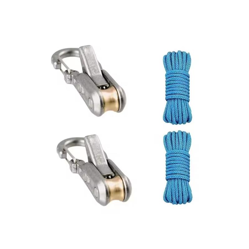 Retractable Tie Down Rope Tensioner Heavy Duty Rope Tightening Tool for Camping Boating Luggage Fastening