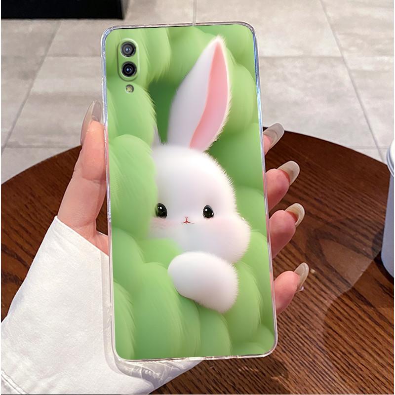 For Vivo X23 Case Clear Luxury Cute Love Rabbit Funny TPU Soft Silicone Cover For VivoX23 X 23 V1809A V1816A V1809T Phone Case