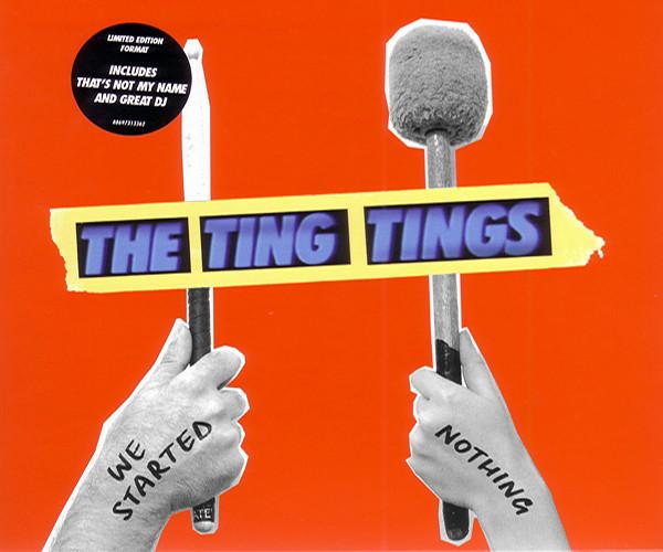 CD TING TINGS - We Started Nothing 88697313362 Columbia 2008 UK Rock Used