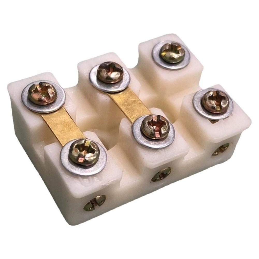 White Connection Box 43*33 Mm Accessories For Motor Capacitor