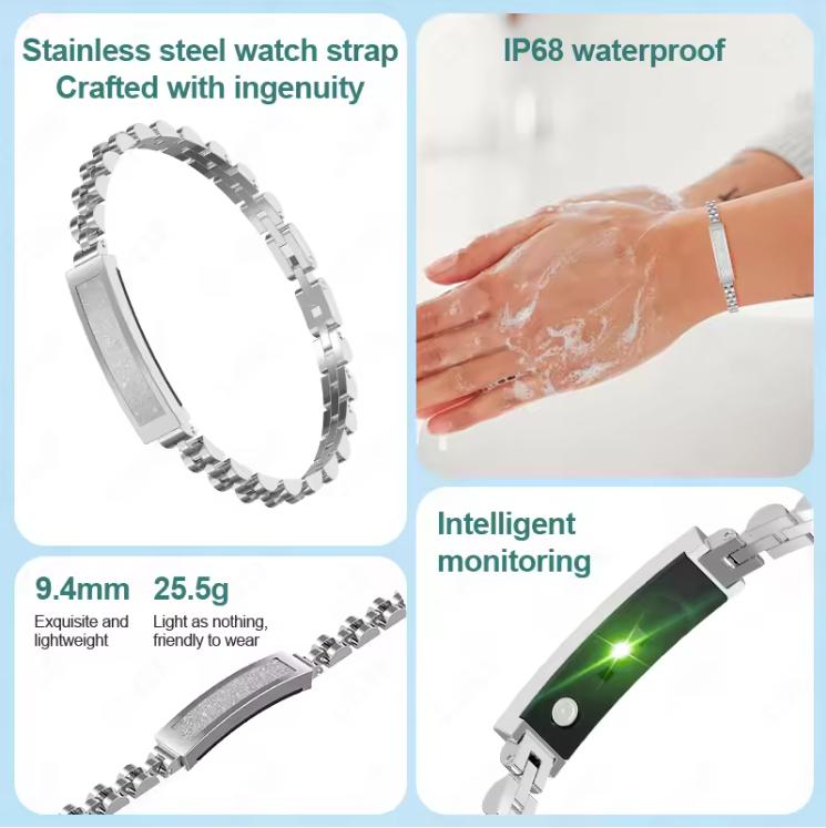 Xiaomi Youpin LIGE Health Smart Bracelet for Couples Heart Rate Monitor Activity Fitness Tracker Men Women Band Sports Waterproof Smart Watch