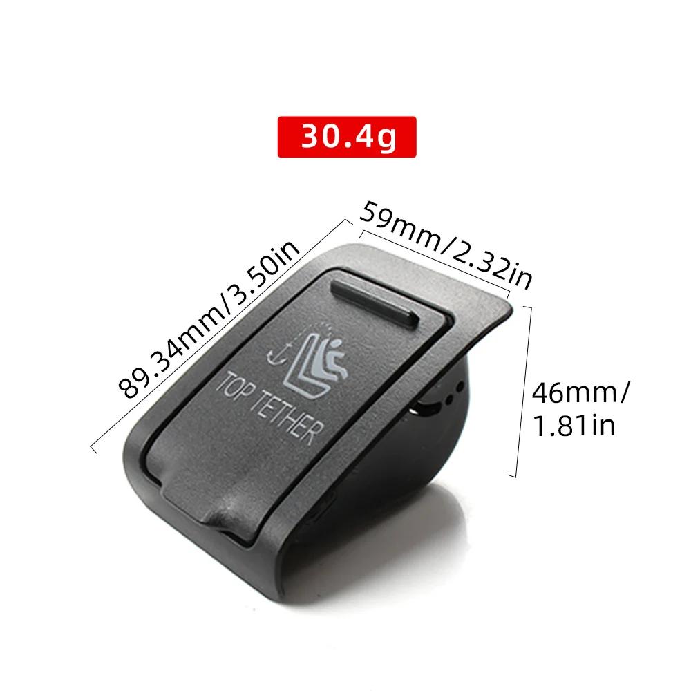 Car Seat ISOFIX Switch Cover OEM 2058680139 Rear Child Seat Safe ISOFIX Cover For Mercedes Benz W205 C Class 2015-2021 C200 C180