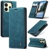 For Xiaomi Redmi Note 14 4G (164.84x78.15x8.16mm) Wallet Case CASEME 013 Series PU Leather Phone Cover Stand