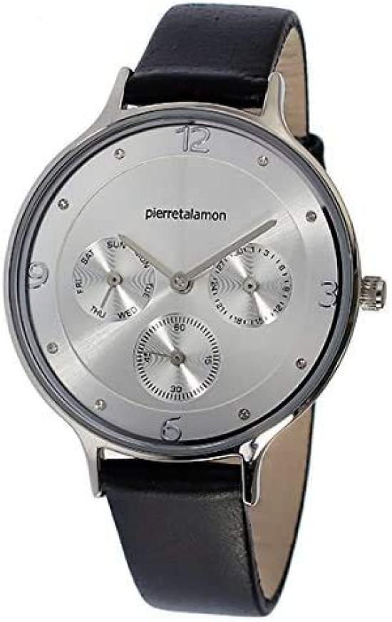 

Чоловічий/жіночий кварцовий годинник Pierre Talamon PT-1500L-1, сріблястий
