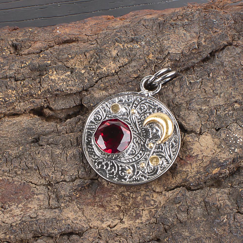 Pink Rubellite Gemstone Jewelry, 925 Solid Sterling Silver Pendant, Beautiful Silver Pendant, Handmade Healing Pendant For Women