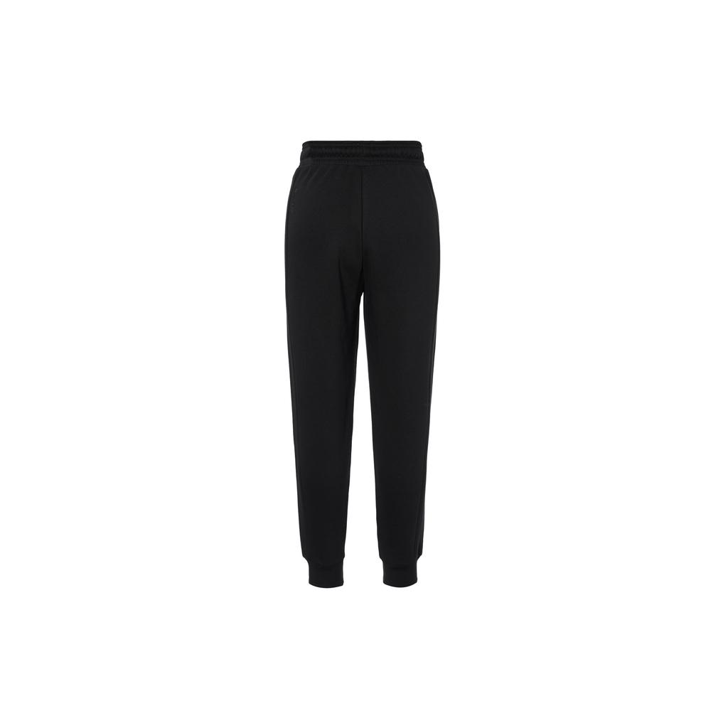 Adidas All Season Pants With Embroidered Logo And Drawstring Hem Women Bottoms Black HK0439