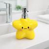 Star Shaped Foaming Soap Dispenser 400ML Ceramic Star Lotion Bottle  Bathroom Accessories