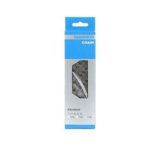 Shimano Chain (8 7 6 Speed) CN-HG40 Pin Specification 8S 7S 6S 118L ICNHG40118I