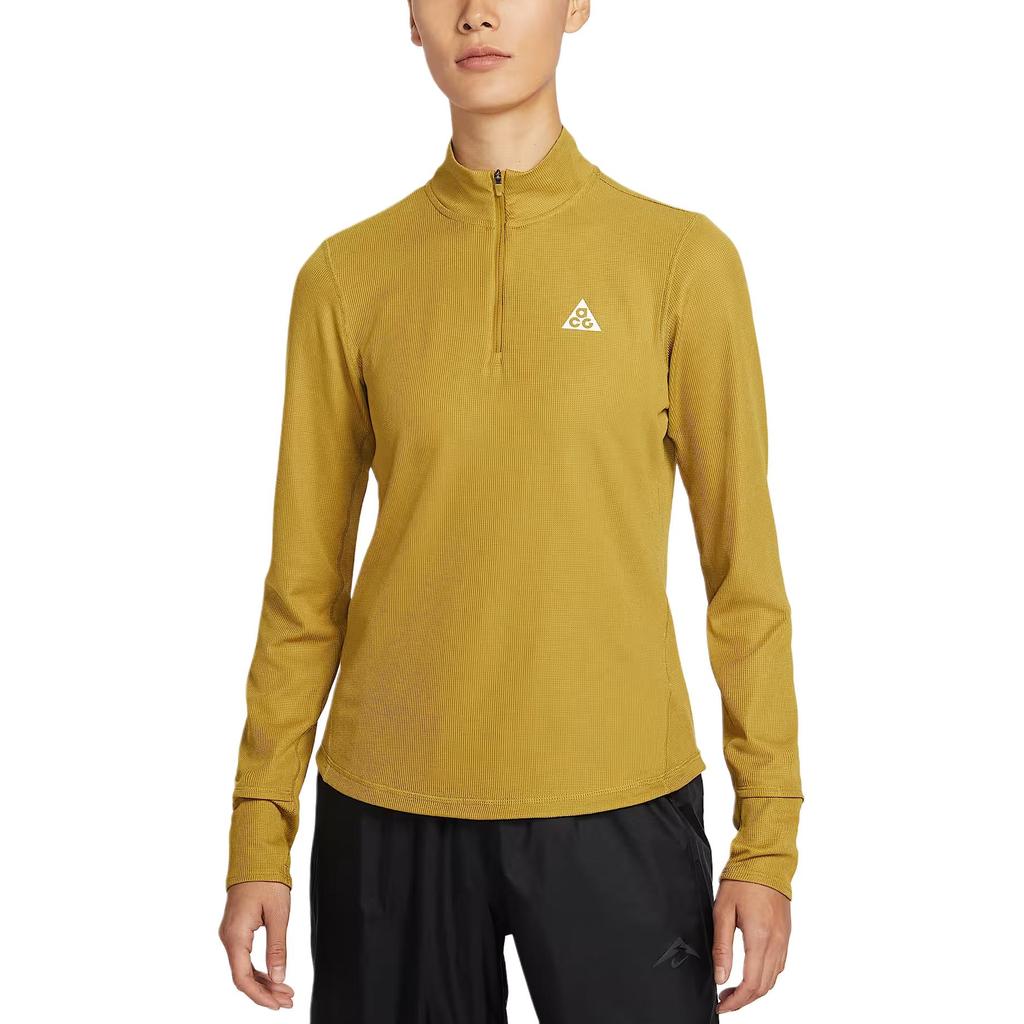 Nike ACG Dri-FIT Stand Collar Pullover Quick-Dry Long Sleeve Trail Running T-Shirt Women tops IO9648-322