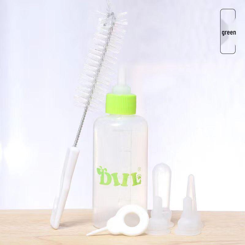 

Набор для кормления новорожденных питомцев: Бутылочка для кормления с мягкой соской для котят и щенков