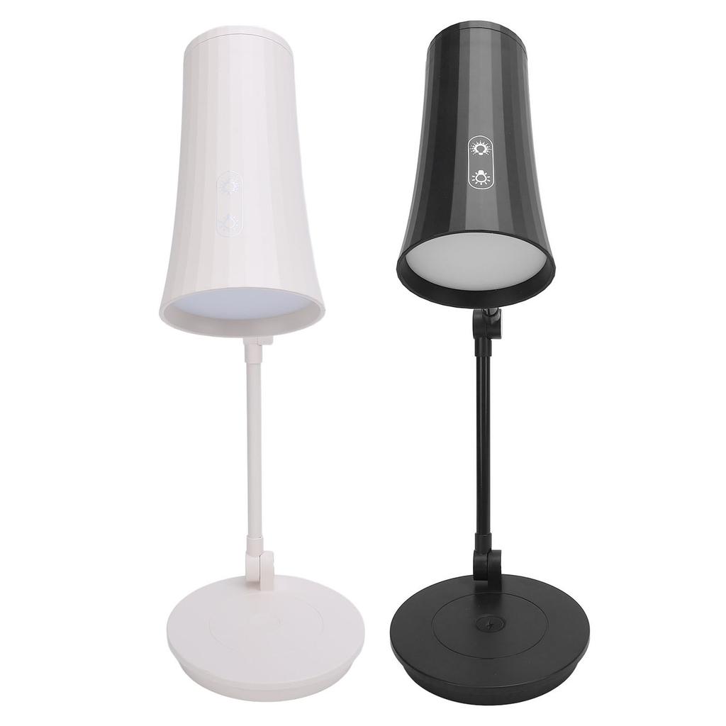 Cordless Desk Lamp 3 Color Temperature Touch Control Magnetic Charging LED Desk Lamp with RGB Projec