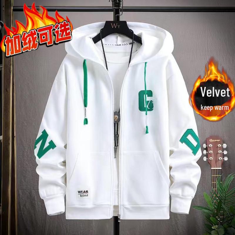 Trendige Herren-Baseballjacke für Jungen - Kältebeständiges Herbst-/Winter-Oberteil für Junior- und Oberstufenschüler