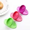 2/6/10/20PCS  Silicone Insulated Finger Covers Oven Microwave Insulated Gloves High Temperature Thickened Insulated Mat Gift