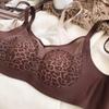 Women Seamless Underwear Sexy Lace Push Up Bra Fashion Leopard Print Wire Free Bras High Quality Thin Cup Breathable Lingerie
