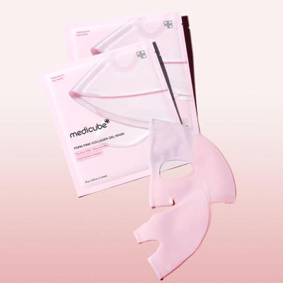 PDRN Pink Collagen Gel Maske (4 Bögen / 1 Schachtel)