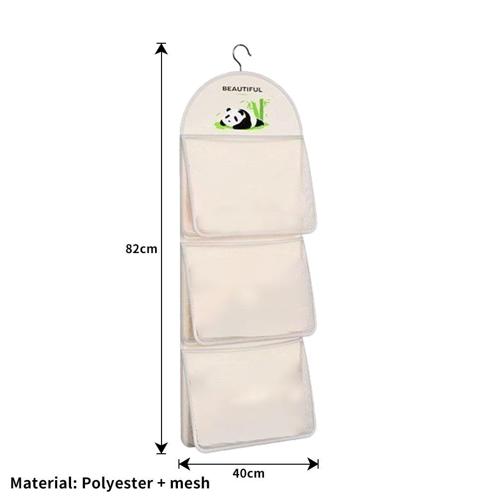 Three-Layer Hanging Clothes Closet Organizer - Wall-Mounted Wardrobe Divider for Bedroom&kitchen, Clothes Organizer Storage