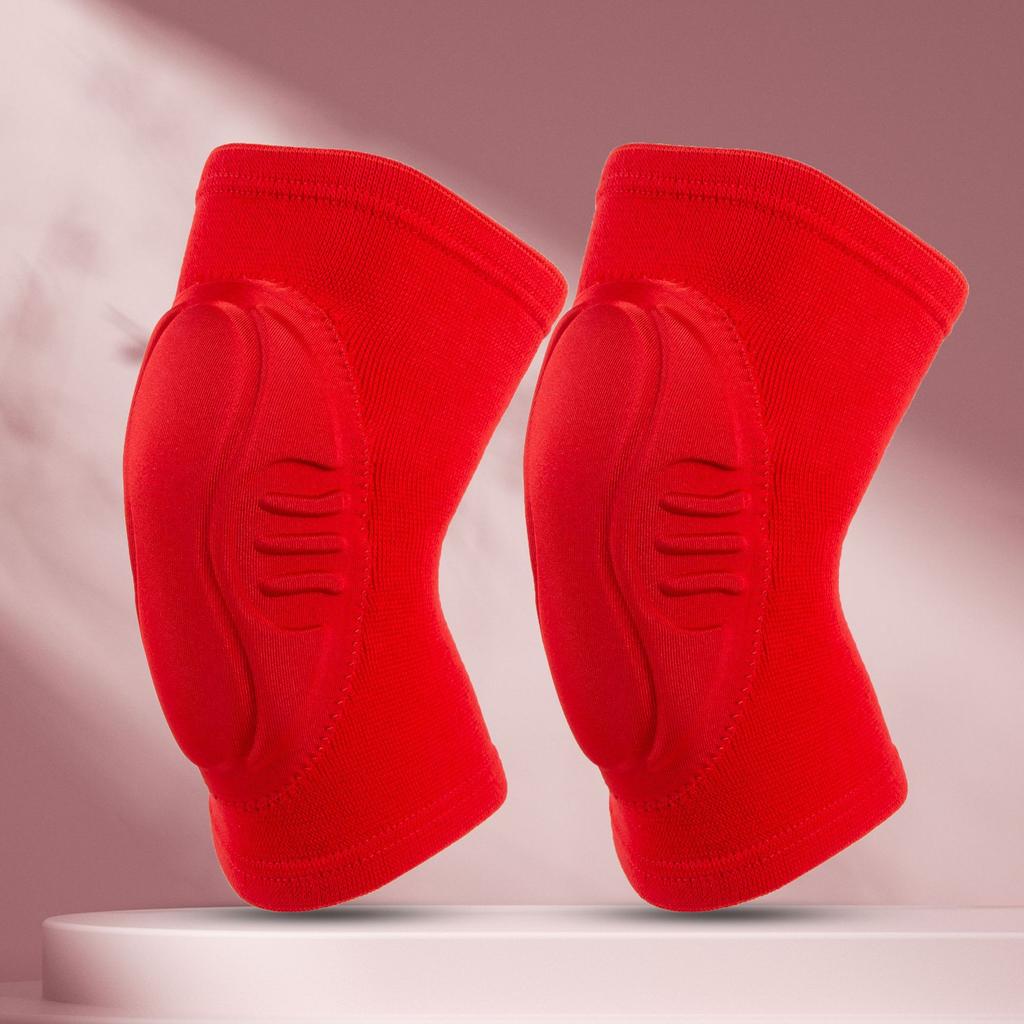 Fitness Knee Pads Sponge Pads Thickened Sports Anti Collision Knee Pads Basketball Volleyball Football Dance Dance Roller Skating Protective Gear