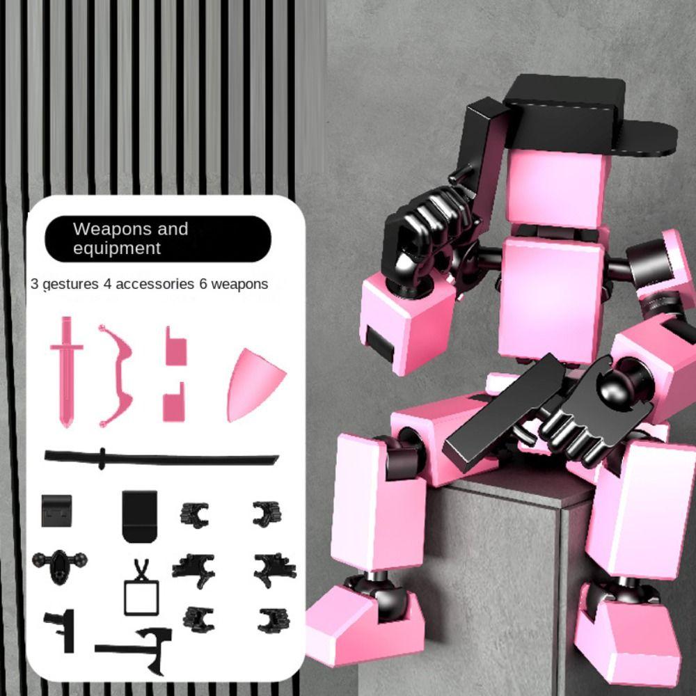 Multi-Jointed Multi Joint Movable Model Movable Robot Model Doll 3D Printed Mannequin Action Figure Novelty Shapeshift Robot