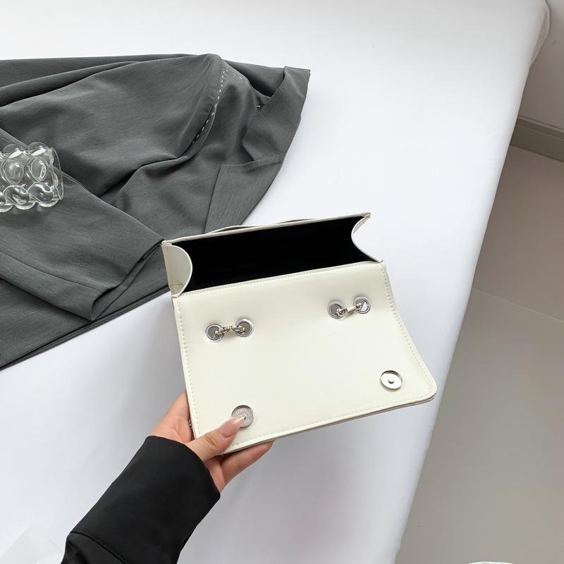 Elegant Fashion Bag Women's Autumn Fashion Chain Shoulder Messenger Bag Versatile Bow Small Square Bag