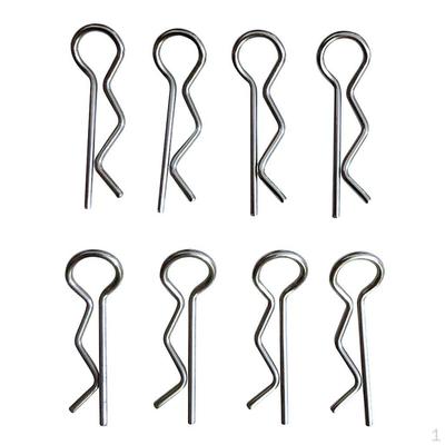 8 broches de corps en métal :Pièces détachées pour voiture RC 9130 à l'échelle 16