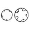 Pignon 38-60T AL7075 Pour Vélo de Route Plateau de Vitesses Positif et Négatif 130 BCD Plateau de Vélo Étoiles Étroites Larges