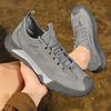 Men's Shoes Summer New Breathable Mesh Thin Casual Outdoor Hiking Shoes Men's Sports Non-slip Labor Insurance Shoes