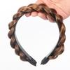 Fischgrätenzopf Stirnband Perücke: Bequemes Haarspangen-Accessoire für geflochtene Zopf-Frisuren