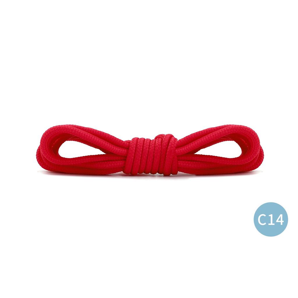 4mm Runde Polyesterfarbige Schnürsenkel für Flyknit, Skateschuhe, AJ Sneaker, Wanderschuhe und Hut-/Hosenkordeln