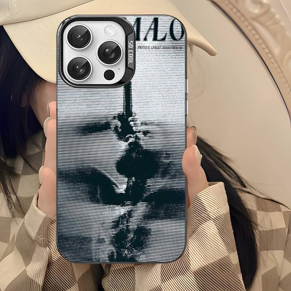 P-post M-Malones singer Phone Cases For iPhone 17 16 15 14 13 12 11 Plus Pro Max Colorful Case