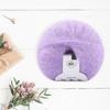 Weiches Mohair-Strickwollgarn, DIY-Schal, Häkelgarn, Zubehör (lila)