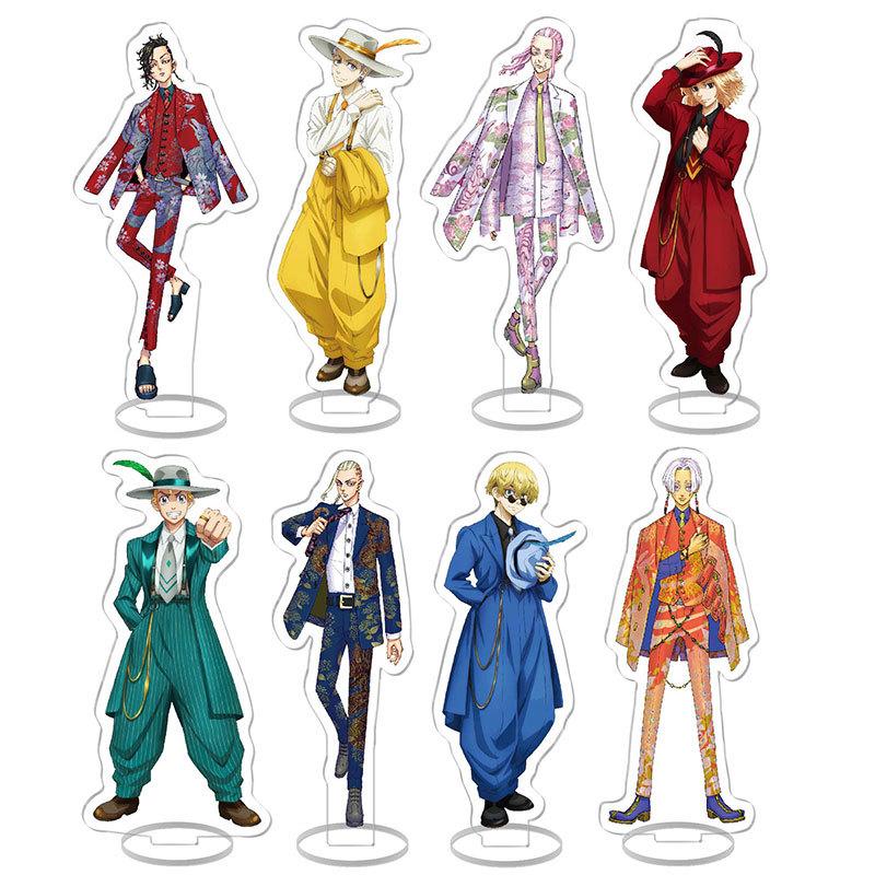 

Tokyo Revengess Anime Acrylic Stand Model Plate Decoration Desk Figure Display Friends Girls Gift Cartoon Product Collection 15 cm