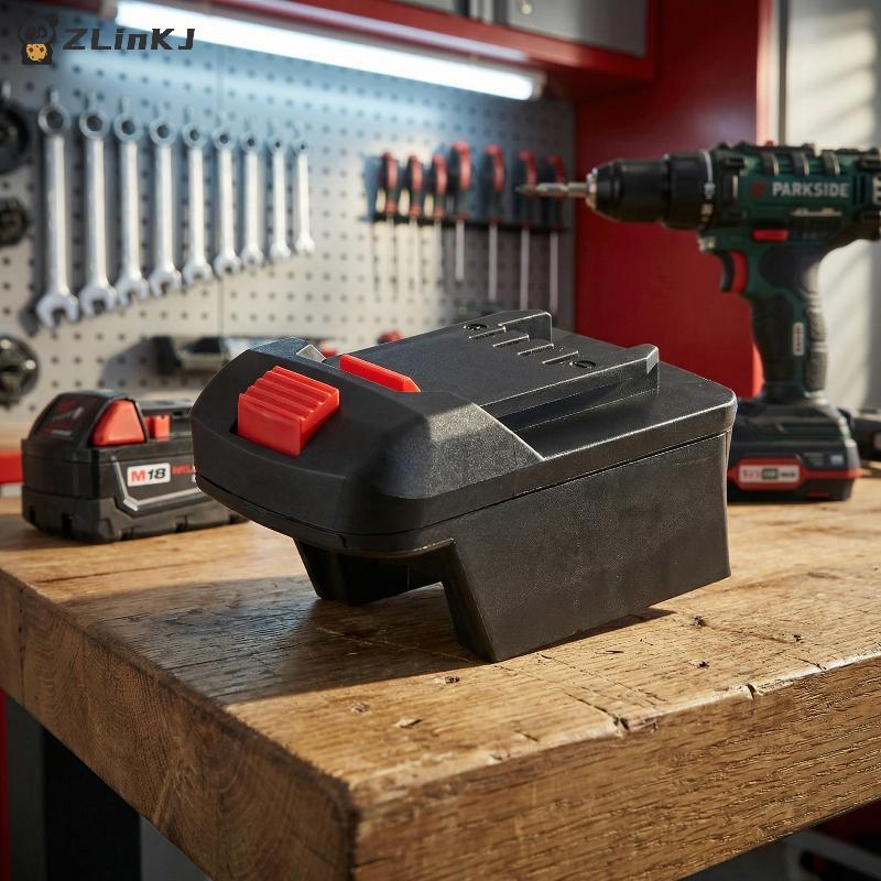 Powerful Converter for Parkside X20V Battery to  18V Cordless Tools Easy Plug and Play Design for Quick Project Shift