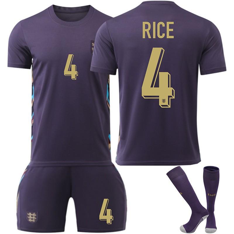 England Auswärtstrikot Nr. 9 10 7 Europapokal Fußballtrikot Erwachsene Kinder Atmungsaktiv Schnelltrocknend Set