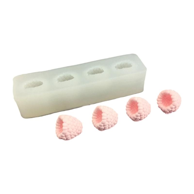 Creative Heart Shape Raspberry Cake Molds Durable Silicone Safe Silicone Dessert MoldFor Professional Bakers