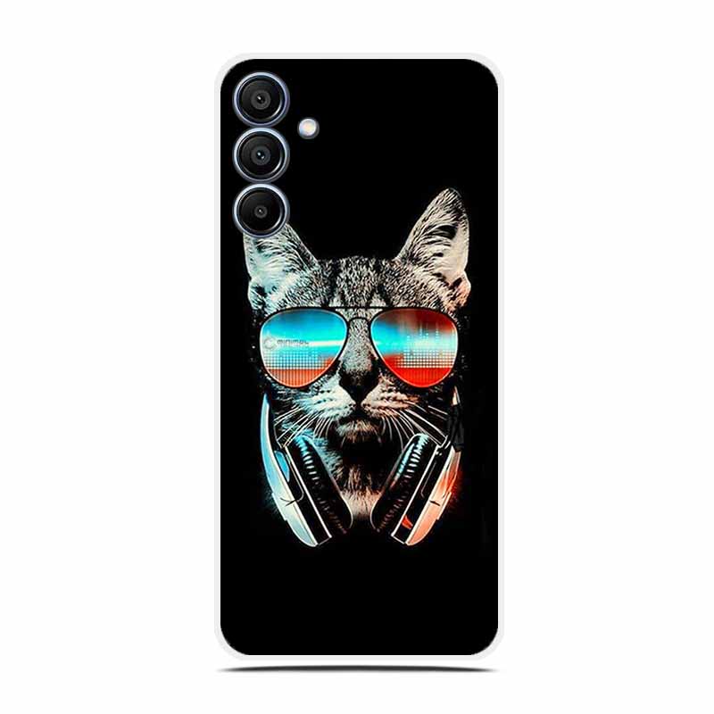 Blumen Klare Hülle Für Samsung A36 A26 A16 Weiche Silikon Handyhülle für Samsung Galaxy A 36 26 16 5G Transparent Luxus Para
