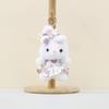Cute Bunny Plush Toy Keychain Soft Pp Cotton Rabbit Doll In Charming Colorful Dress Designs