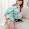 Marine Animal Sea Turtle Stuffed Doll Gradient Colors Animal Sea Turtle Pillow Children Gift