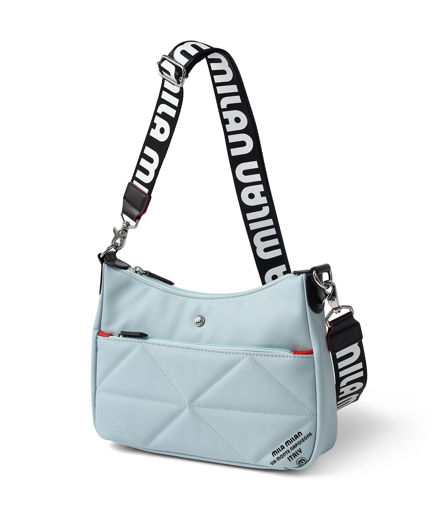 

Miramilan Tetra Shoulder Bag, Men s, Boat Shape, No. 252122, Blue