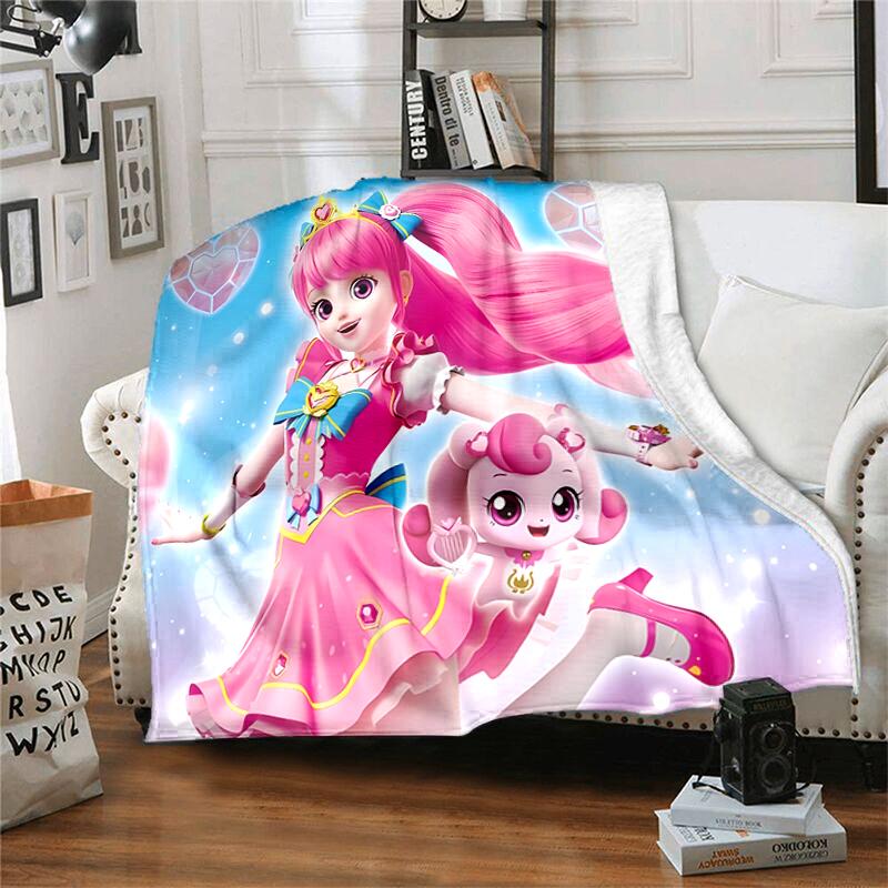 1pc Blanket Catch! Teenieping Print Design, Lightweight Blanket for Sofa, Bed- Soft &Warm, Gift for All Seasons like Christmas, Halloween