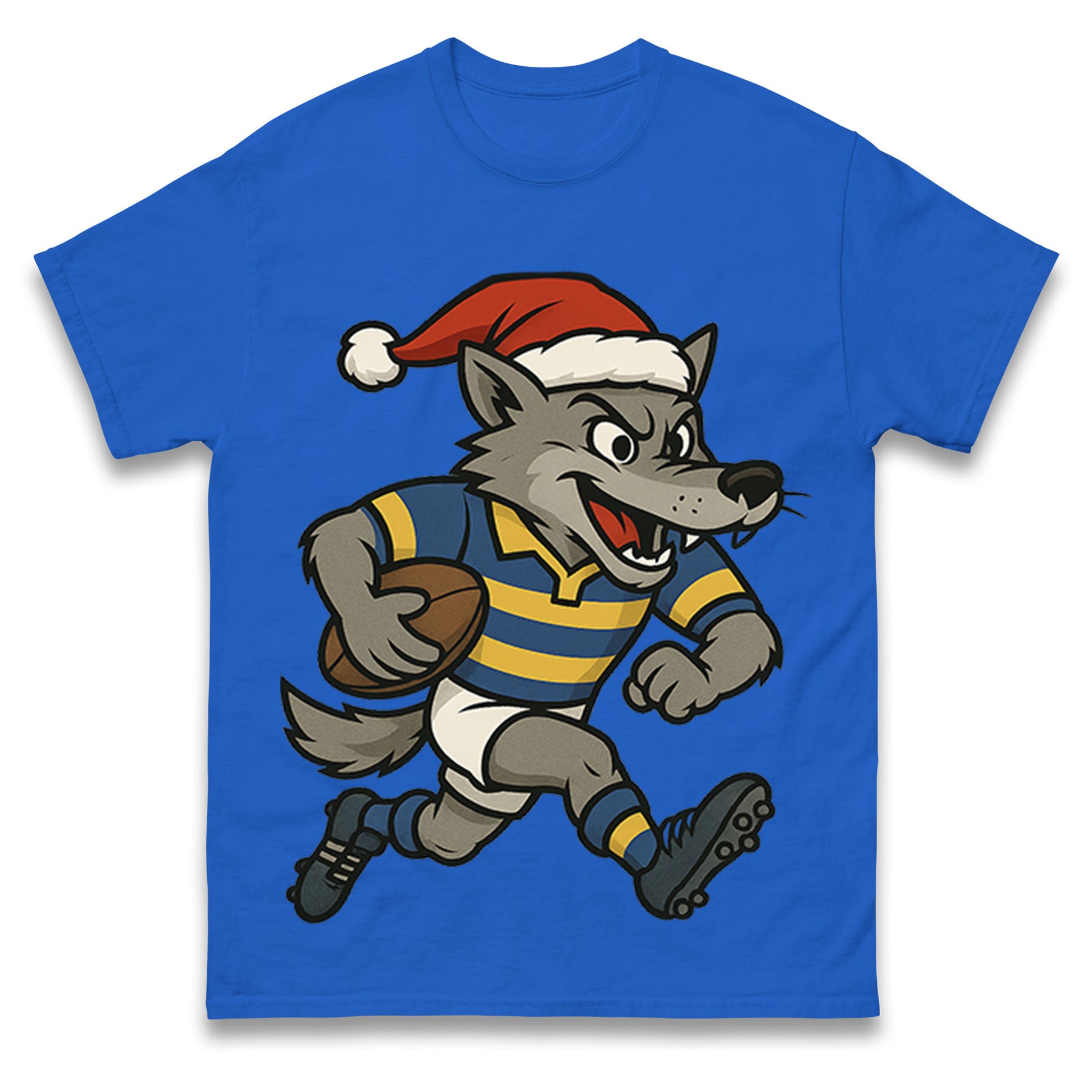 

Retro Warrington Wolves Christmas T Shirt Tshirt Mens Womens Unisex Tops Tees S