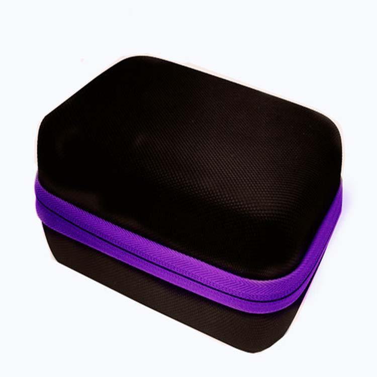 

Протиударна дорожня сумка для 15 мл ефірних олій doTERRA, 12 відділень для портативного зберігання та органайзера для косметики, сумісна з Melaleuca. 12 compartment storage фіолетовий