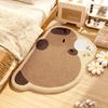 Stil Teppiche für Wohnzimmer Niedlicher Pinguin Schlafzimmer Dekor Teppich Flauschig Weich Unregelmäßiger Nachttischteppich Zuhause Plüsch Bodenmatte