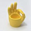 Novelty OK Gesture Planter Unique Shape Desktop Flower Pot Hand Sculpture Decor  Home Decor
